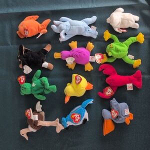 Lot Of Euc Vintage Ty Teenie Beanie Babies